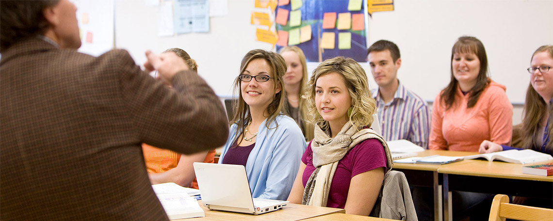 Psychology Graduate Students in Lecture