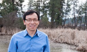 Professor of forest hydrology Adam Wei takes his students into the living lab that is the Okanagan Valley