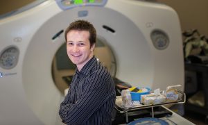 Medical physics student Andrew Ogilvy follows an unorthodox path into cancer therapy research